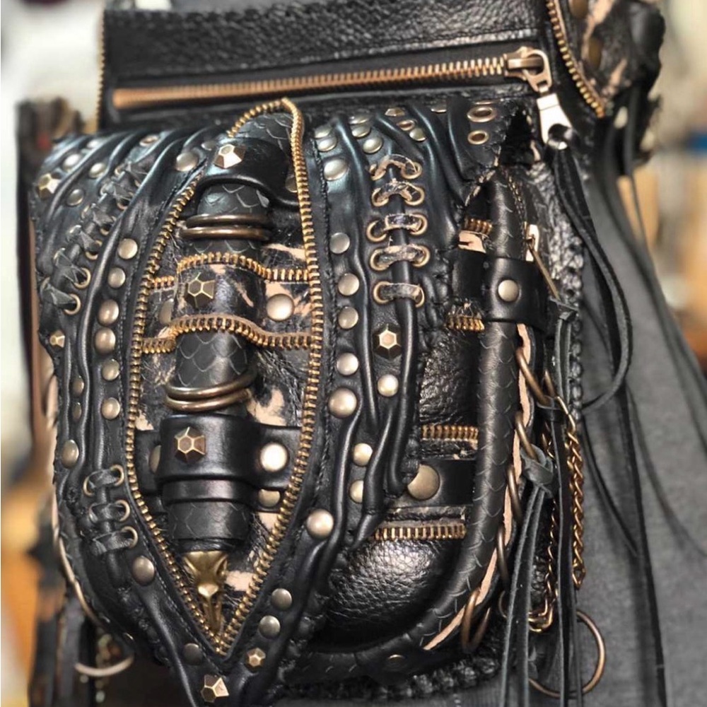 Nativus “Raven” Bag - Handmade Leather